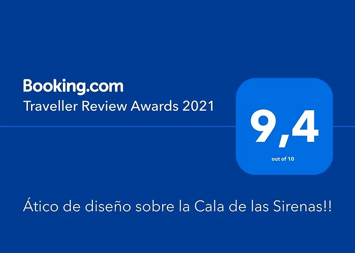 Atico De Diseno Sobre La Cala De Las Sirenas!!